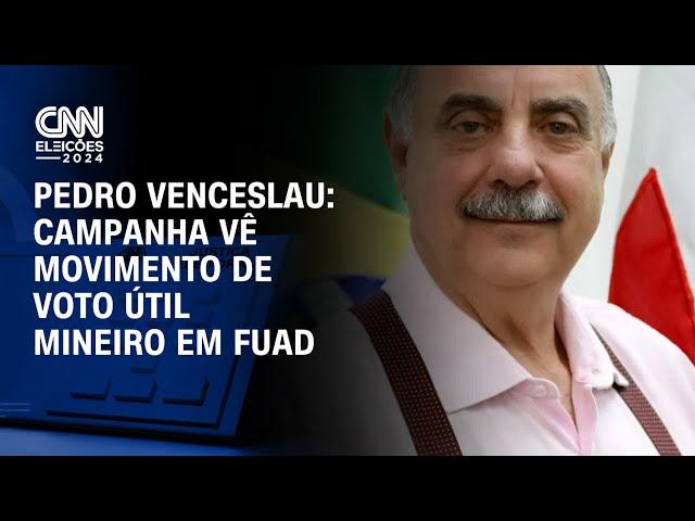 Pedro Venceslau: Campanha vê movimento de voto útil mineiro em Fuad | Bastidores CNN