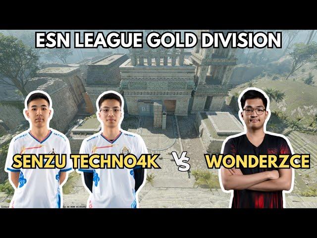 Techno4K POV w/Senzu vs Wonderzce (34/9/16) CS2 ESN LEAGUE GOLD DIVISION