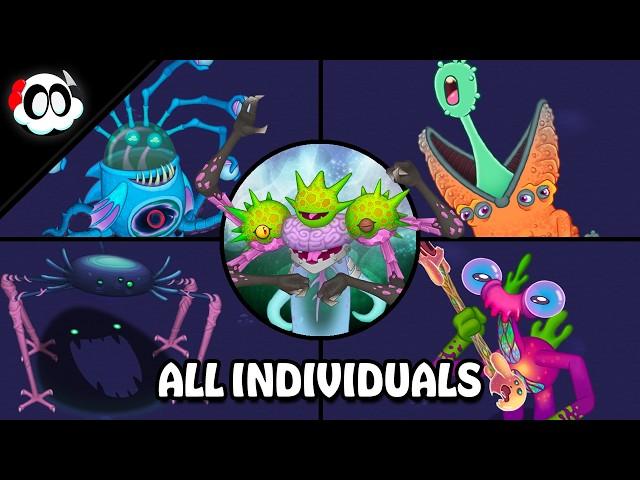 ULTIMATE ETHEREAL ISLAND - All Monster Sounds + Animations [My Singing Monsters] (Fanmade)