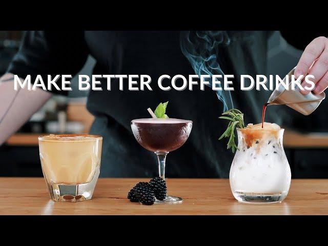 How To Make BETTER Coffee Drinks At Home