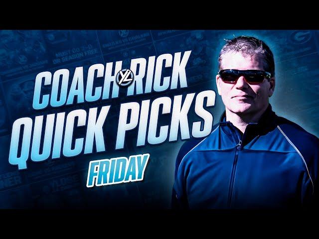 Quick Picks w/ Coach Rick Bowe 10/4/24 NCAAF Free Picks, NCAAF Predictions