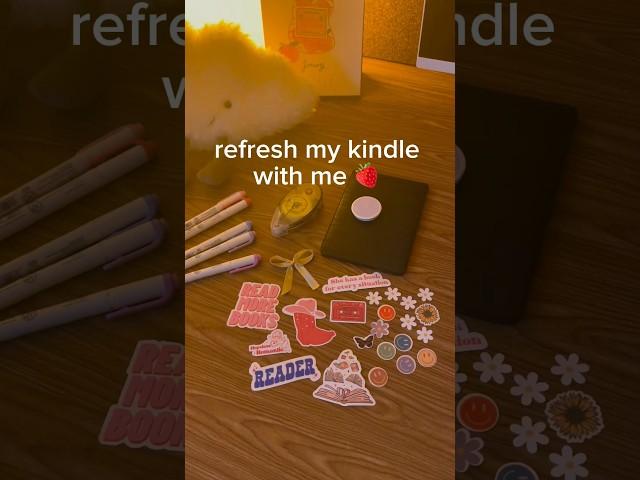 makeover my kindle with me  new kindle stickers & case!