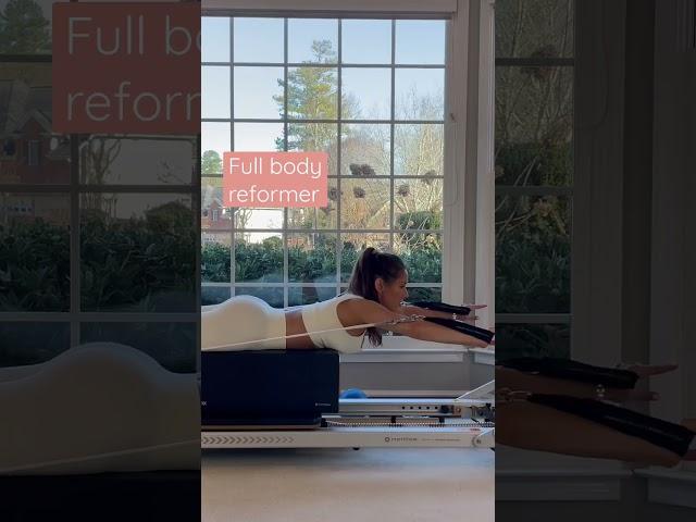 Pilates Full Body Sculpt Routine  #pilatesworkout #pilatesreformer #reformerworkout