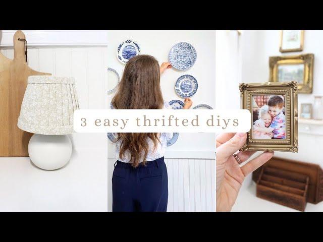 3 Simple Diy Kitchen Decor Ideas From Thrift Store Finds! | 3 easy thrift flips