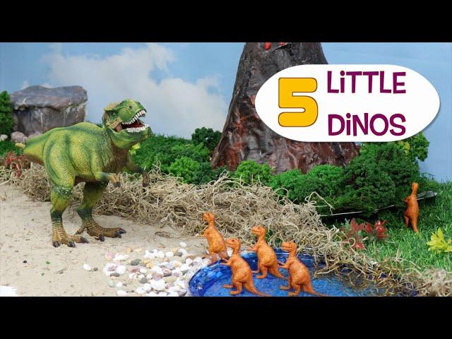 5 Little Dinos Nursery Rhyme Sing-Along