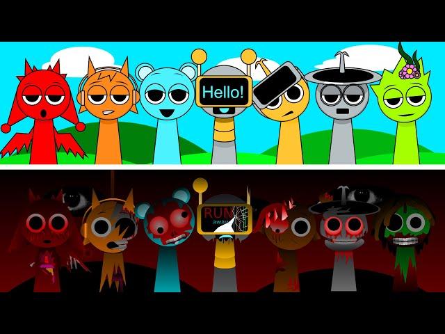 Incredibox Sprunki - Swapped | Normal Version Vs Horror Version