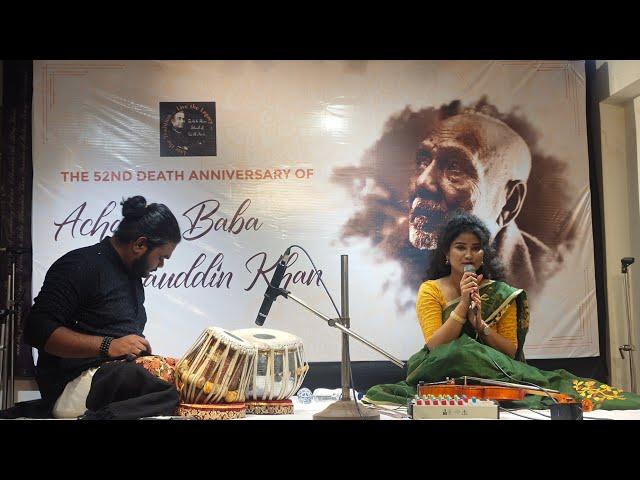 Raag Purvi part 2. KEEONA MANDAL (violin), MAINAK BISWAS (tabla)