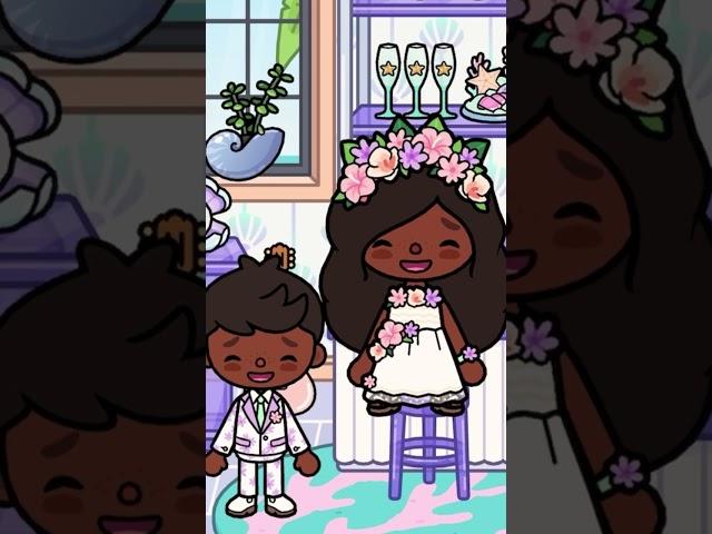 Our Crazy Wedding Day In Toca Boca 🫢‼️ #aesthetic #gaming #toca #tocaboca #tocalife #tocalifeworld