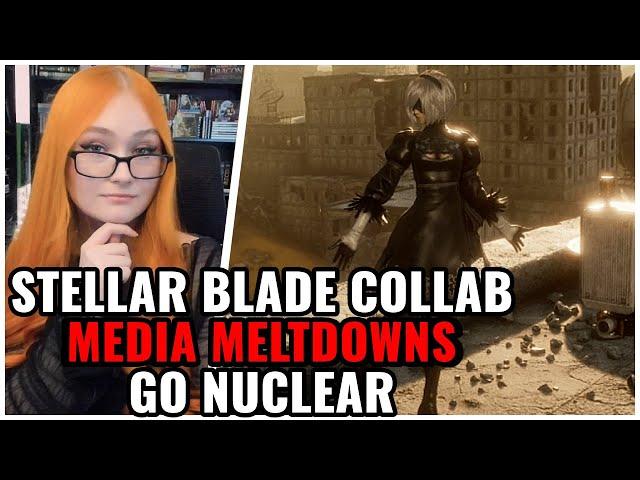 Stellar Blade Nier Collab Media MELTDOWNS GO NUCLEAR  Gamers WRECK Triggered Journos