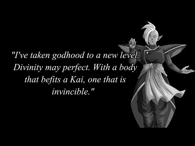 Goku Black/Zamasu/Fusion Zamasu Quotes