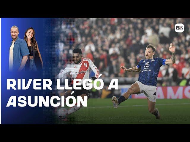 RIVER LLEGÓ AL HOTEL DE ASUNCIÓN PARA JUGAR CONTRA TALLERES