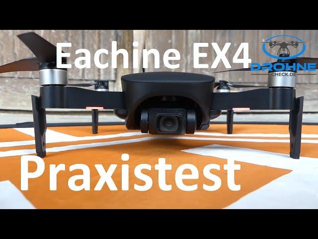 DJI Mavic Mini Alternative Eachine EX4 Drohne Test: Foto, Video, Reichweite, Flugzeit