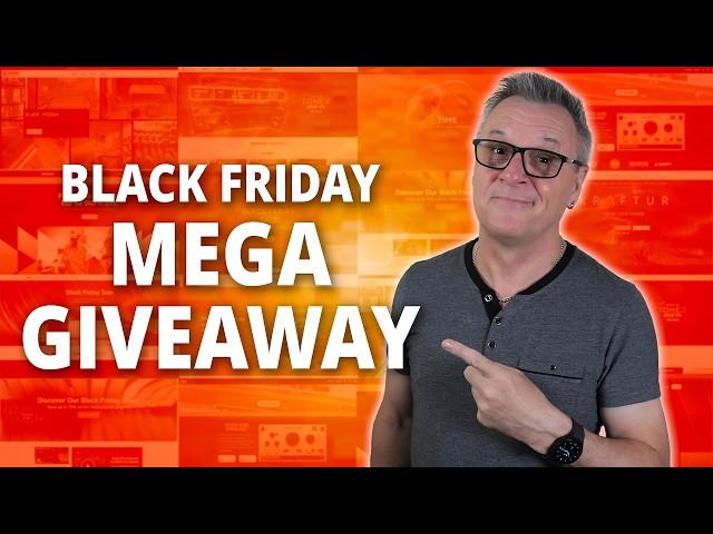 Music Production MEGA GIVEAWAY & Black Friday News!