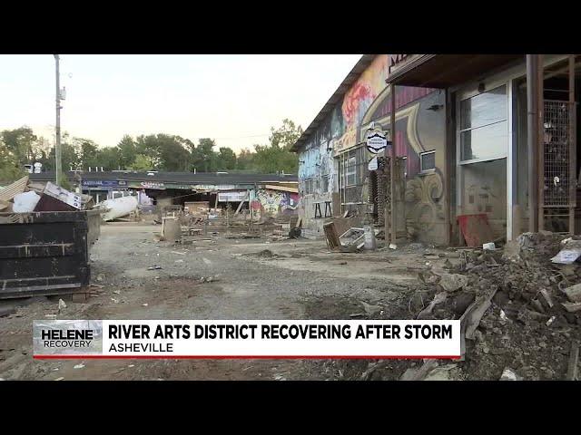 Asheville artists come together after River Arts District devasted by Helene