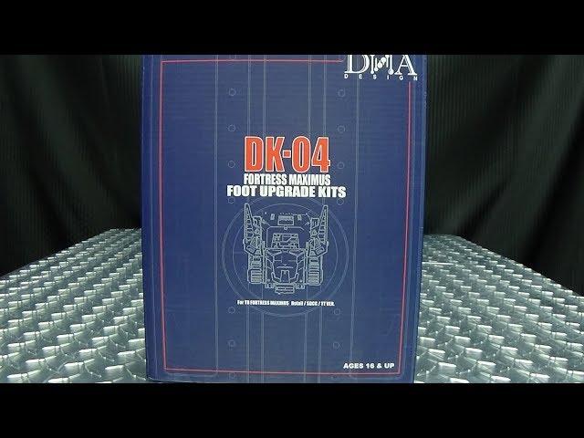 DNA Designs Fortress Maximus Foot Upgrade Kit: EmGo Builds Stuff