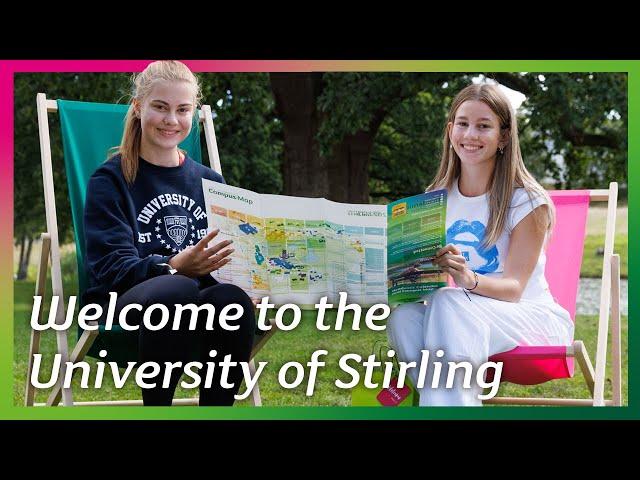 Welcome to the University of Stirling 2023