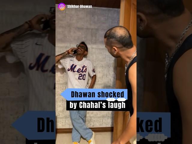 Shikhar Dhawan, Yuzvendra Chahal Share Hilarious Reel | #shikhardhawan #yuzvendrachahal #ytshorts