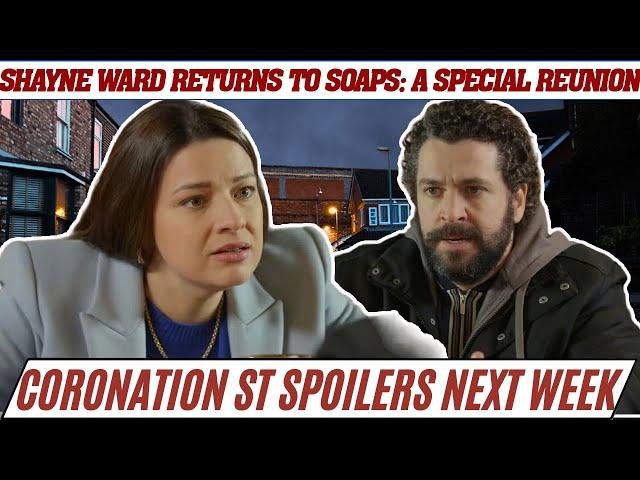 Coronation Street: Shayne Ward Returns to Soaps: A Special Reunion with Partner Sophie Austin! #itv