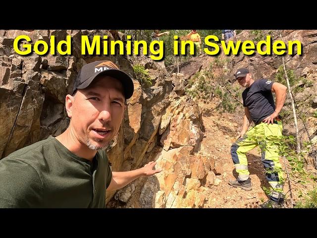 Gold Mining in Sweden: Exploring Rich Veins and Reprocessing Tailings