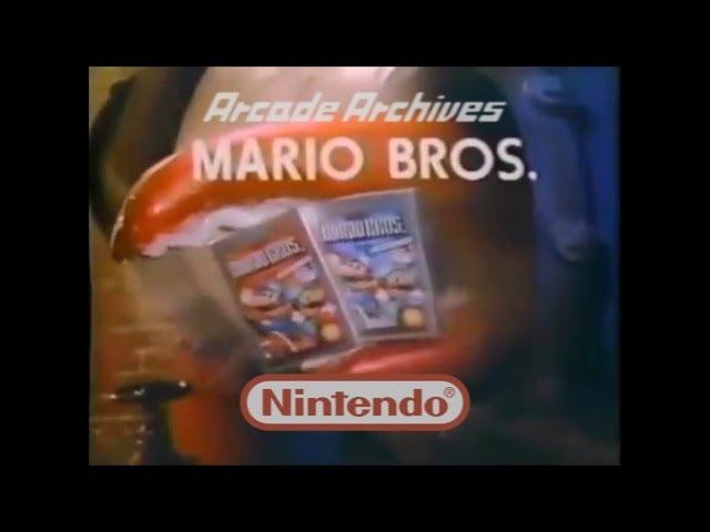 Mario Bros. Arcade Archives | Retro Nintendo Switch Commercial