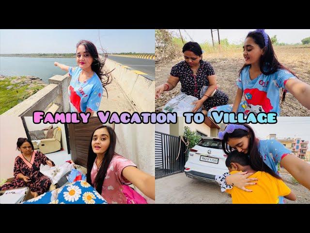 Finally Gaon ke liye nikal gaye  Here I got my 1st  Periods  Family Vacation to Village