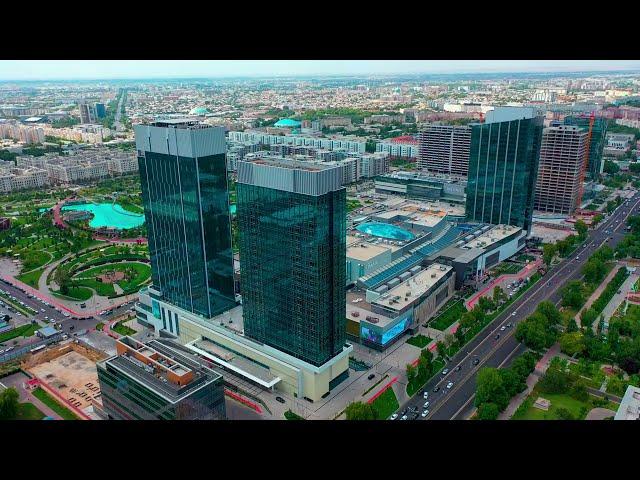 Tashkent city. Drone 4k