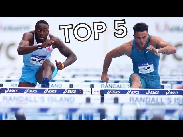 TOP 5 Men's 110m Hurdles of ALL TIME