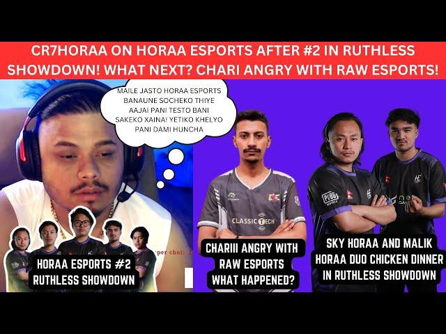 @cr7horaaYT HAPPY AFTER @HoraaEsportsOfficialPERFORMANCE! @charii8465ANGRY WITH@raw.esports