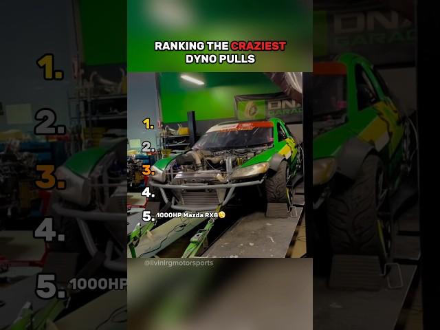 Ranking The CRAZIEST Dyno Pulls!