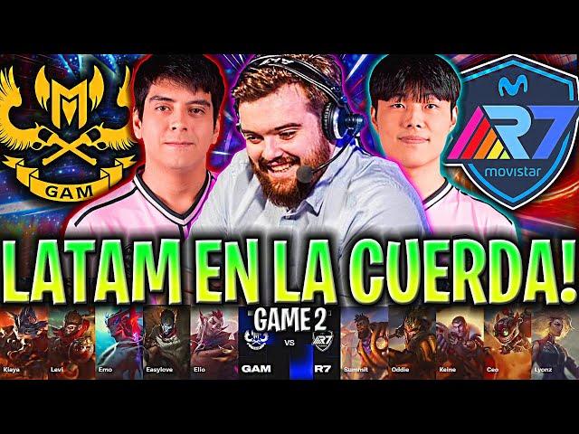 LATAM EN LAS CUERDAS CONTRA VIETNAM! - GAM vs R7 Game 2 WORLDS PLAY IN 2024 IBAI ESPAÑOL