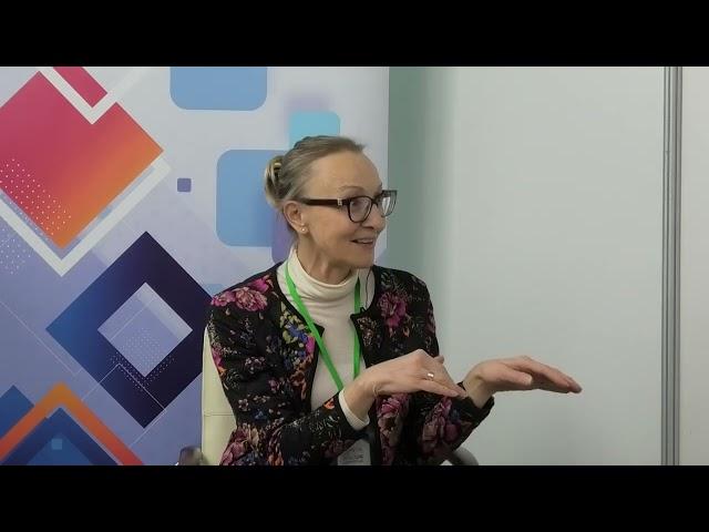 Интервью Юлии Анатольевны Жигулиной в медиацентре Международного форума "ИННОСИБ-2023".