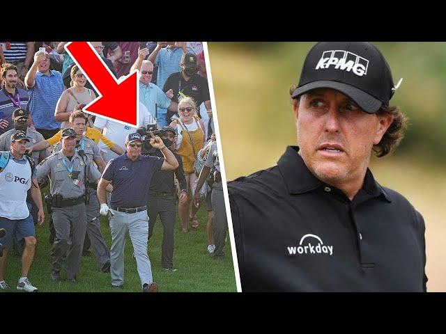 Time Golfers Totally LOST It At Golf Fans..