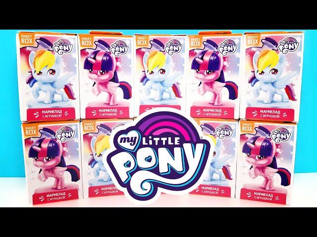 MY LITTLE PONY СВИТ БОКС 2021! СЮРПРИЗЫ, новая серия, мультик ПОНИ ЧИБИ Sweet Box Surprise unboxing