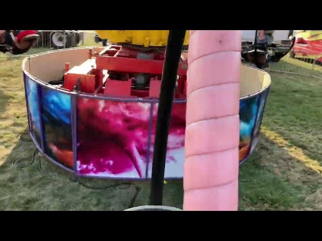 Me Riding The Tornado Carnival Ride At The Carnival Part 2.