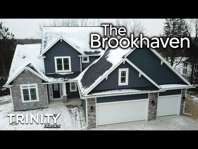 Custom Brookhaven Two-Story Home - Trinity Homes, WI