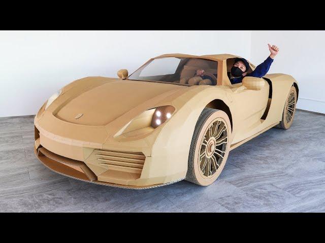 【Racing Master】Making Porsche with Cardboard