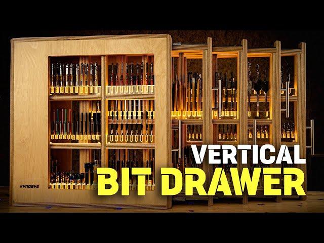Making Vertical Bit Drawer / DIY