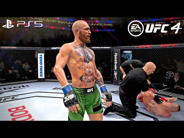 UFC 4 - Brock Lesnar vs. Conor McGregor | PS5™ [4K60]