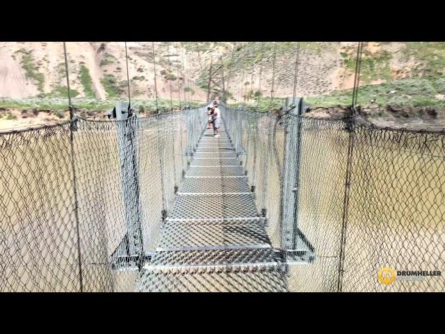 DrumFM at the Suspension Bridge - DrumhellerOnline.com