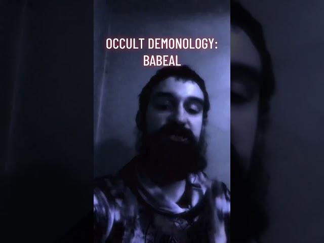 Babeal #satanism #occult #spirituality #witch #pagan