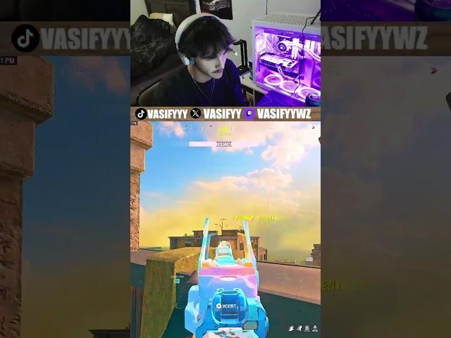 Vasifyy's aimbot locks onto guy | @Vasifyywz on #Twitch #rebirthisland #warzone #callofduty #fyp