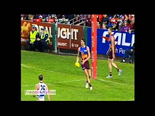 Last Few Minutes -  Brisbane Lions Great Comeback vs Geelong RND 13 2013