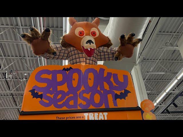 Walmart Spooky Season Shopping with me #spookyseason #spooky #inflatable #inflatables