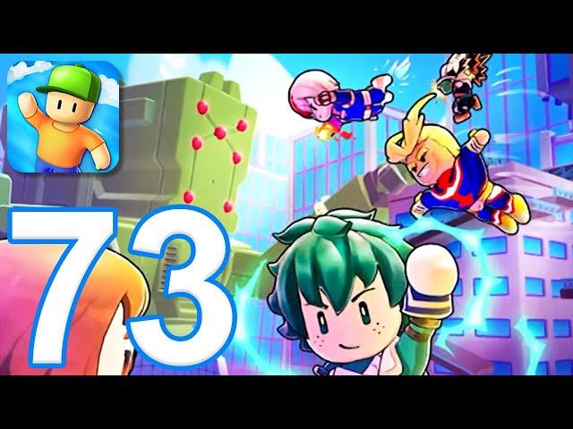 Stumble Guys - Gameplay Walkthrough Part 73 - Hero Exam (iOS, Android)