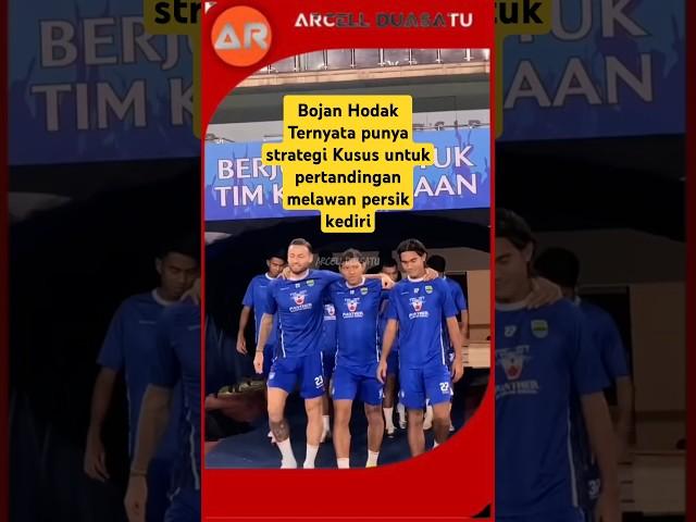 Ternyata...Bojan Hodak punya strategi khusus. #persib #persibbandung #persibday #kabarpersib