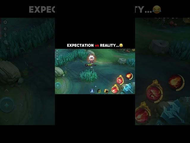 expectation vs reality  #MLBB #MLBBShinobi #MLBBxNARUTO #NarutoCreatorParty #MLBBCreator