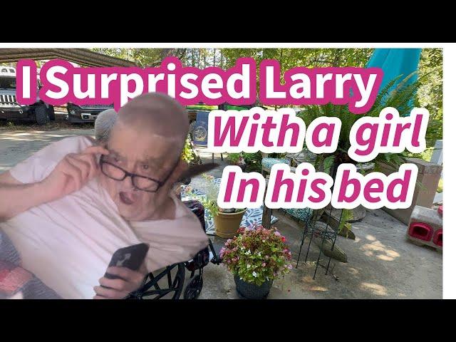 Larry Was Shocked!!!!  Watch His Face!! I'll NEVER Forget This Day.