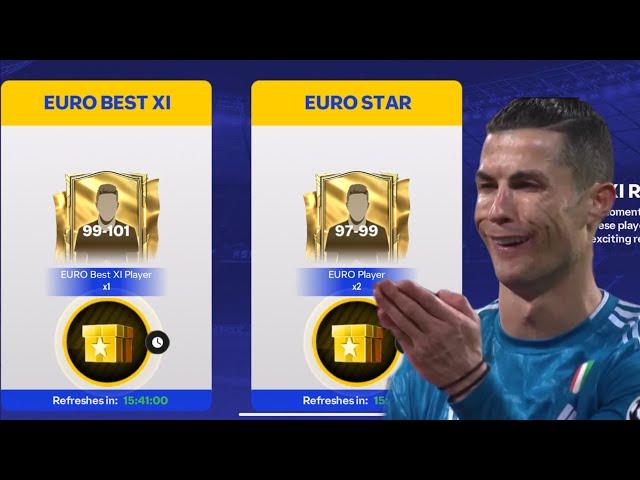 EURO BEST XI is Here! Part 2  + euro 2024 funny pack opening #fcmobile