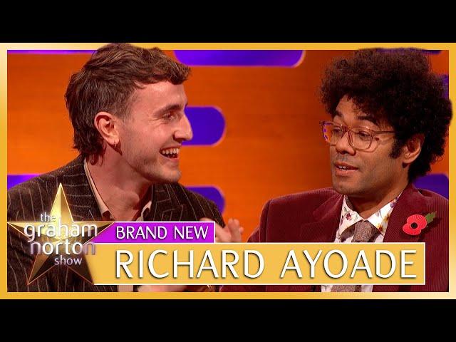 Richard Ayoade Refuses To Apologise To Paul Mescal After Calling Him A "B*stard" | Graham Norton