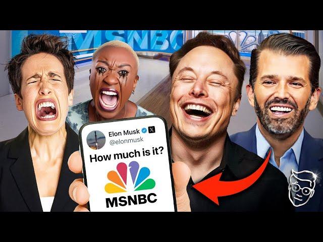 Elon Shocks World: Announces He Is BUYING MSNBC!? Internet Rejoices, Libs On Suicide Watch: 